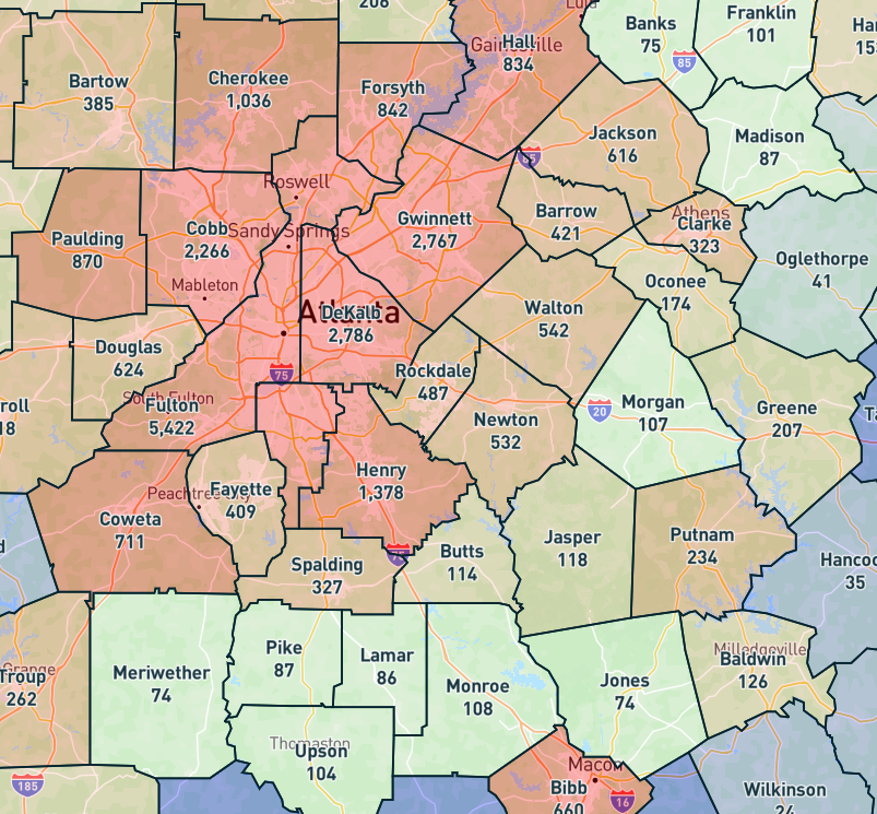 Atlanta-GA-Counties-Active-Listings-Entering-2025