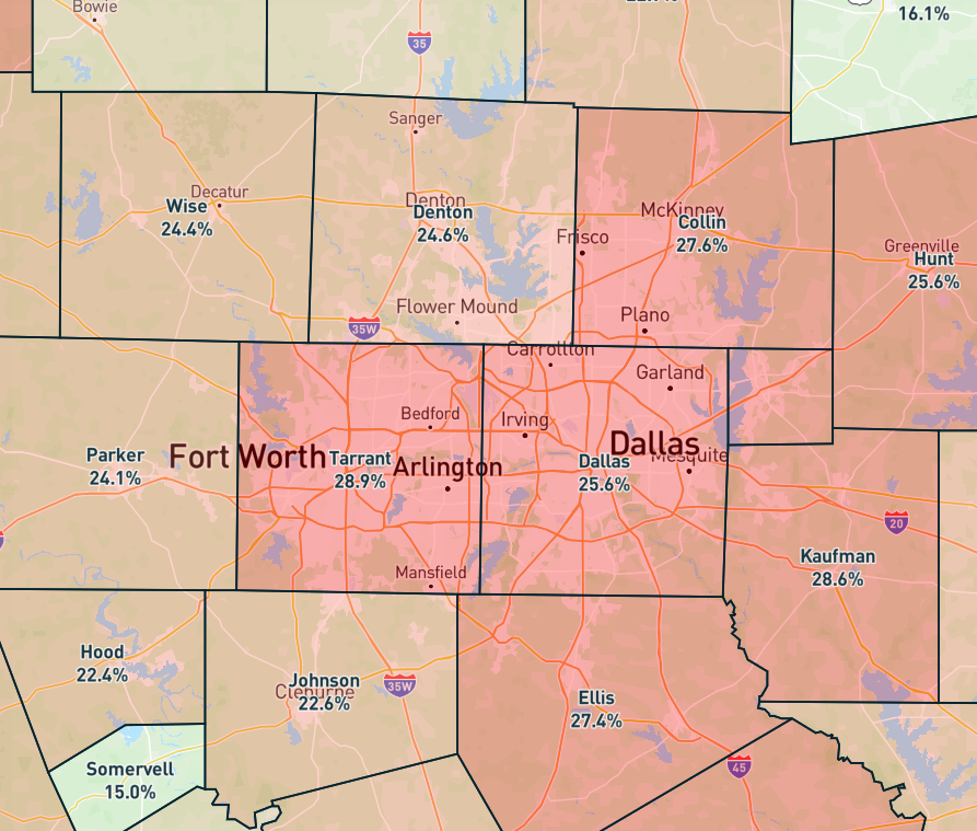 Price-Cut-Trend-in-Counties-of-Dallas-TX-2025.