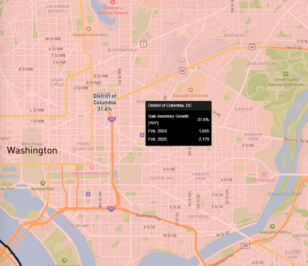 Homes-for-Sale-Surge-While-Prices-Slip-in-the-District-of-Columbia-in-2025
