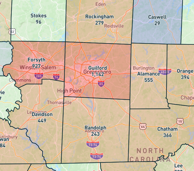 highest-sales-inventory-in-the-Greensboro-NC-2025