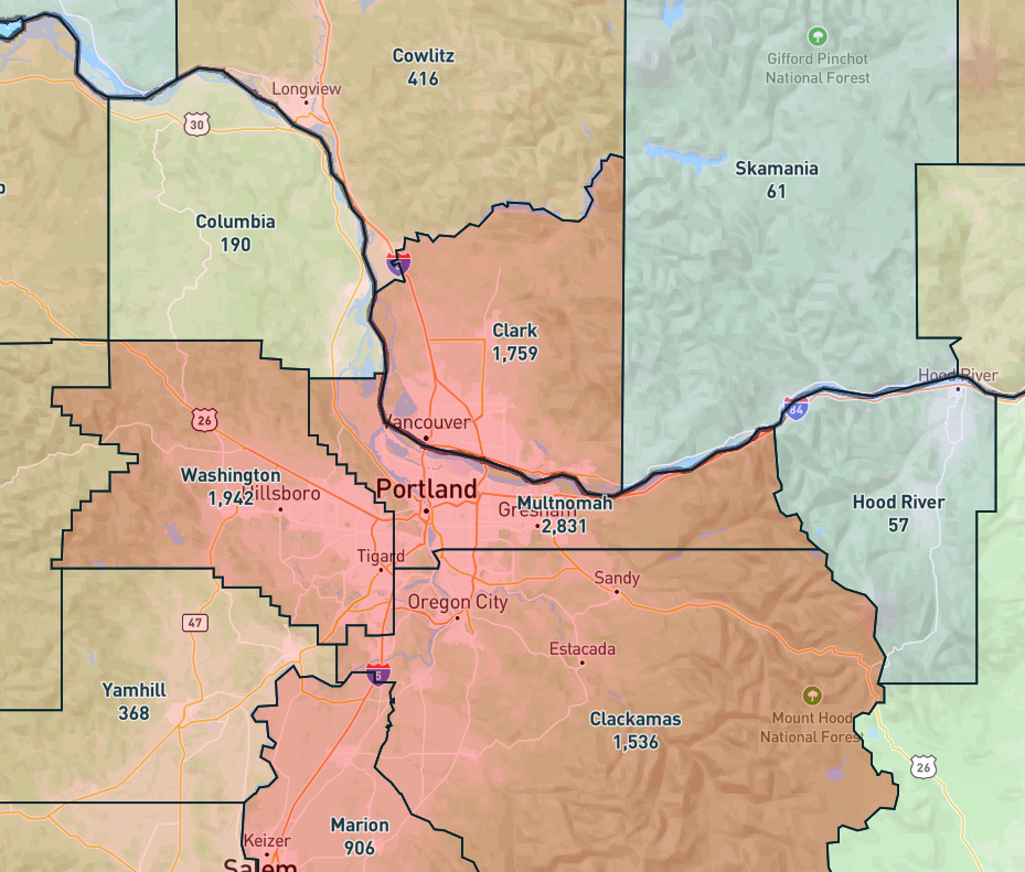Multnomah-County-has-the-highest-sales-inventory-2831-in-Portland