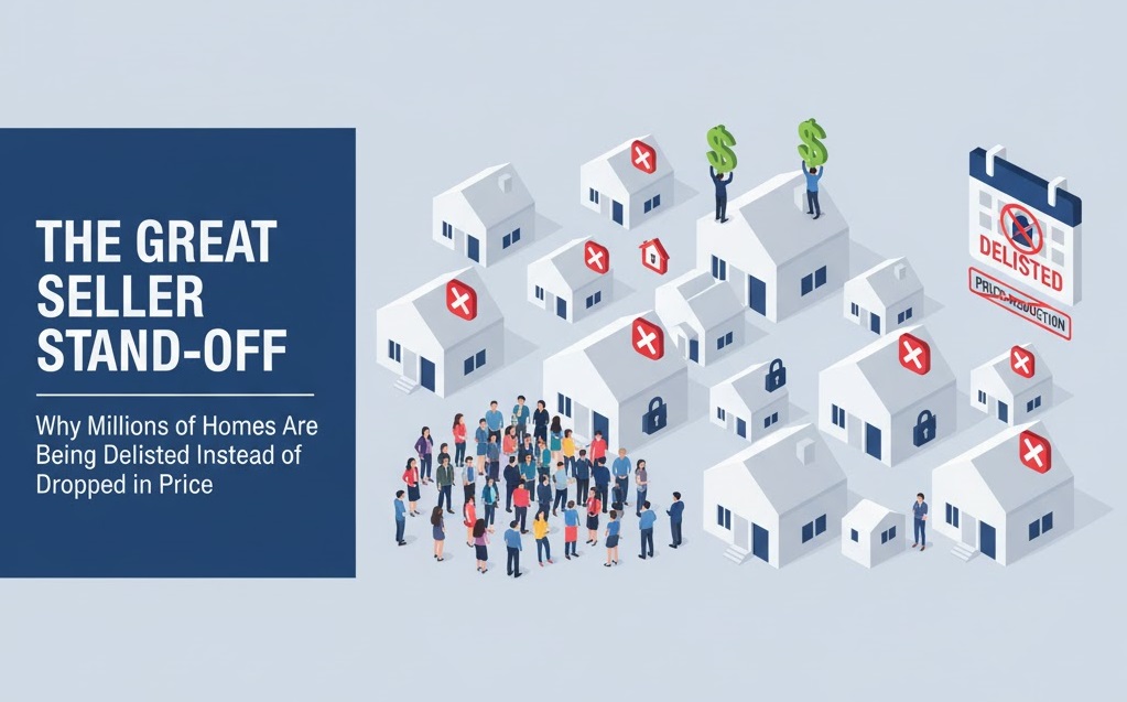 Why Millions of Homes Are Being Delisted Instead of Dropped in Price