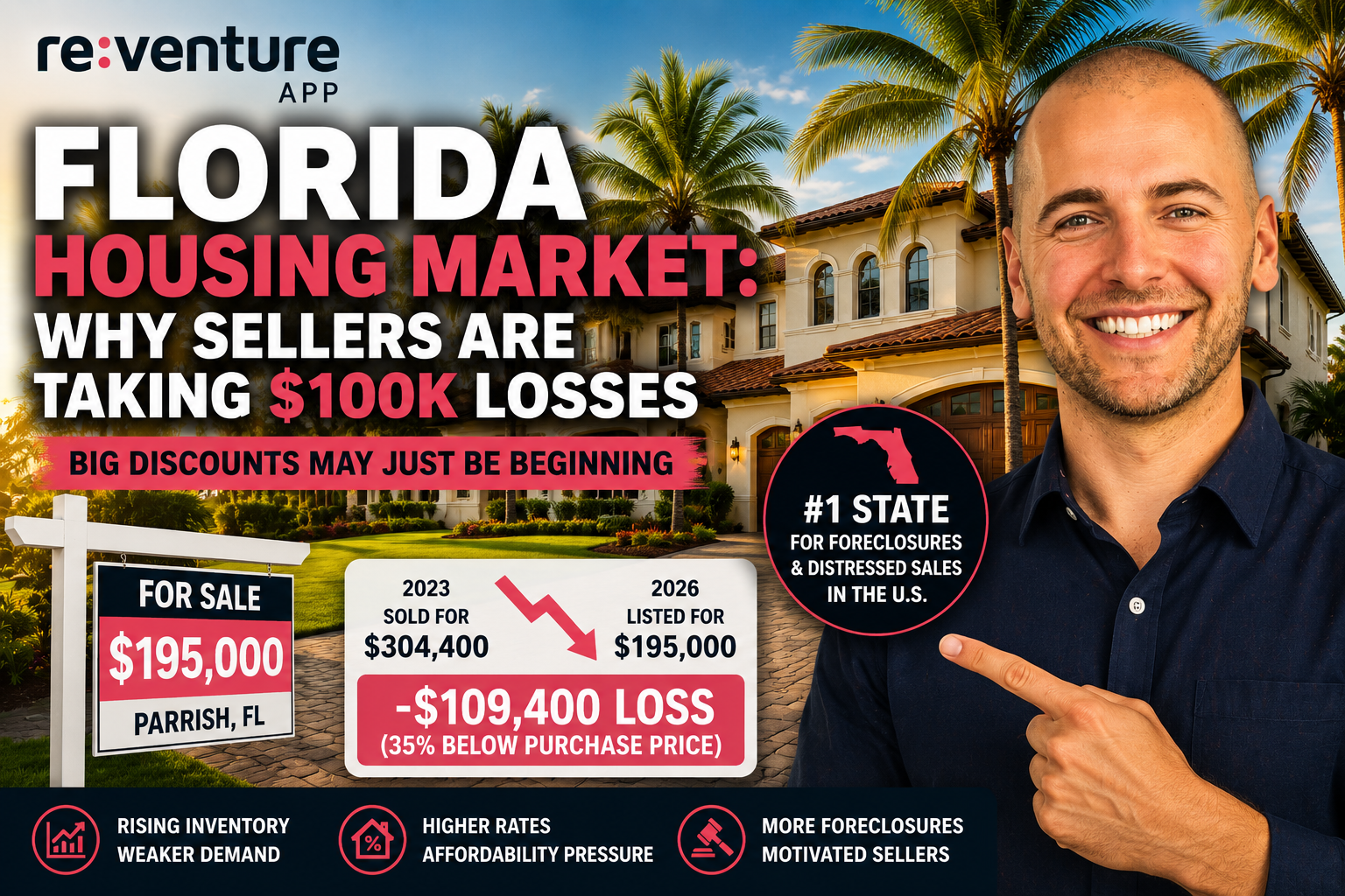 Florida Housing Market: Why Sellers Are Taking $100K Losses