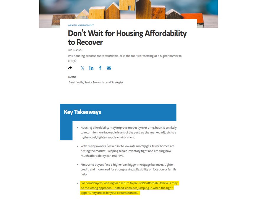 Should Buyers Wait for Affordability to Improve